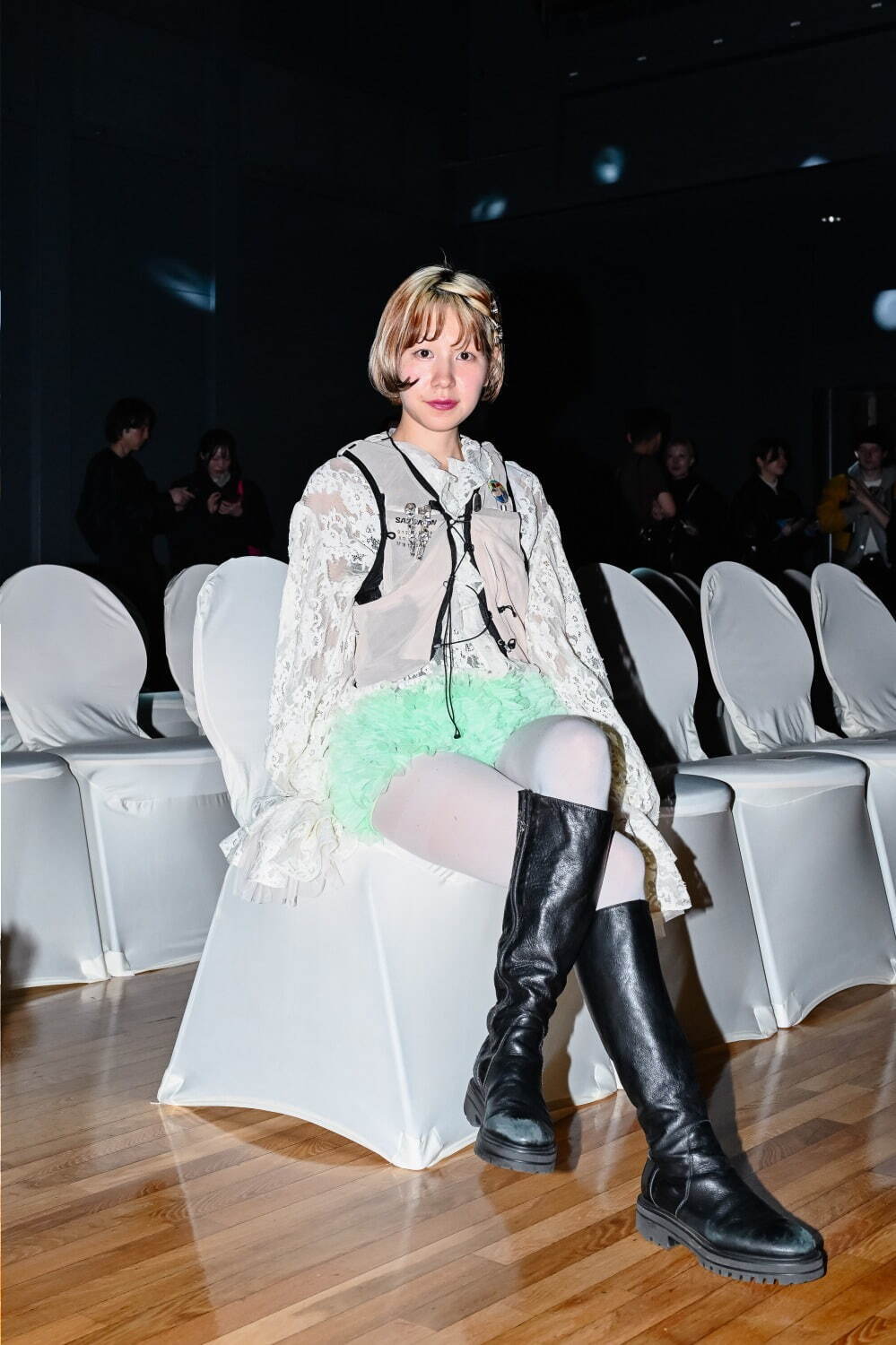 林﨑 咲良さん - ヴィヴィアーノ(VIVIANO)、エムエム6 メゾン マルジェラ(MM6 Maison Margiela)｜恵比寿ストリートスナップ - 写真7