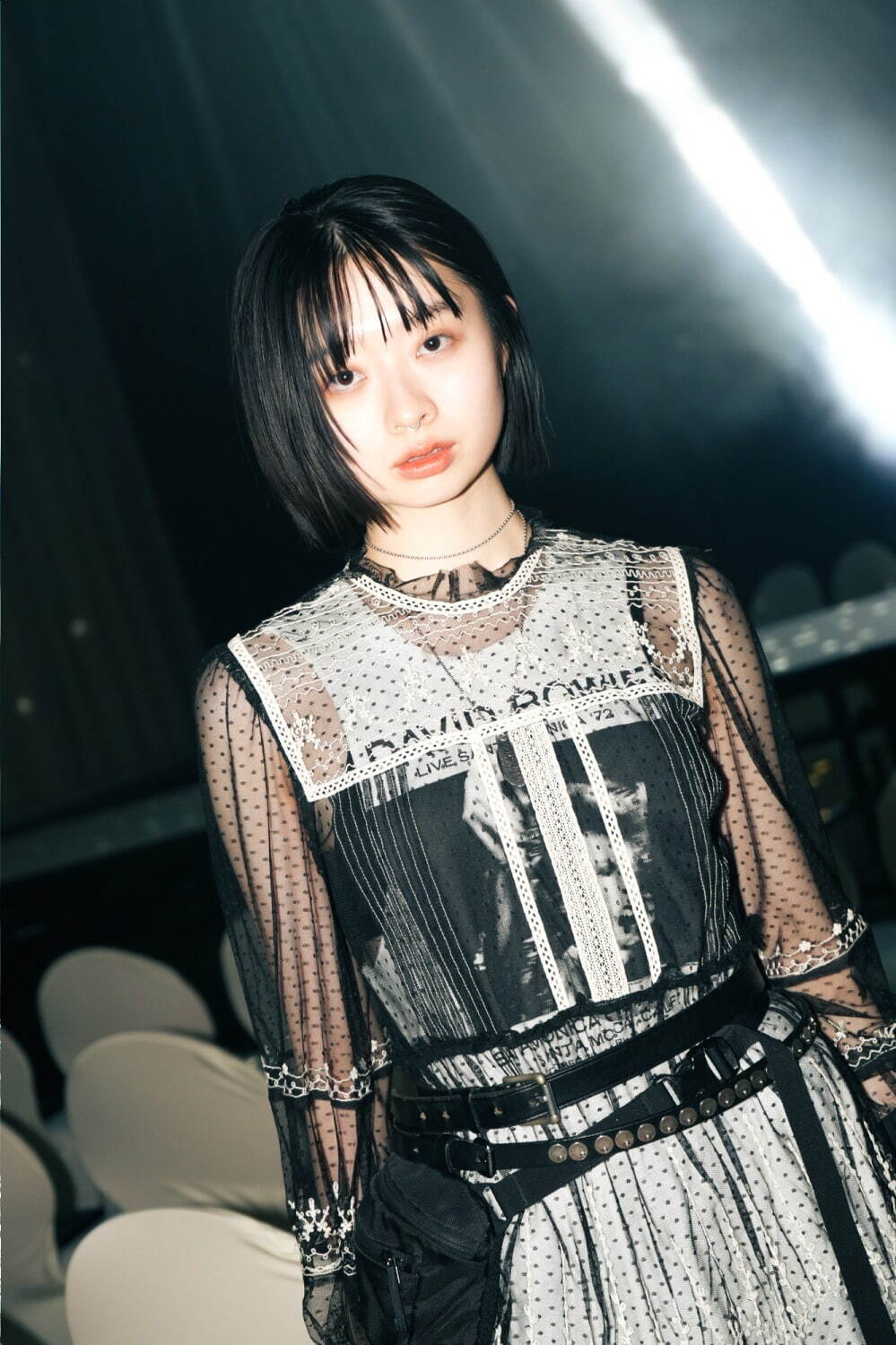 田中 花向さん - 古着(ユーズド)(USED)、アー・ペー・セー(A.P.C.)｜六本木・広尾ストリートスナップ - 写真2