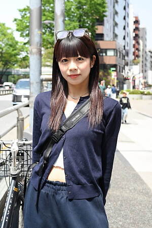 国立 理桜さん - ユニクロ(UNIQLO)｜原宿ストリートスナップ - 写真2