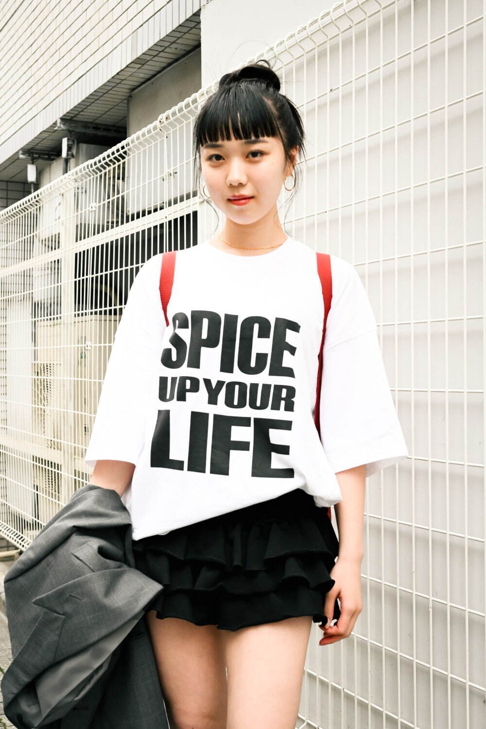 藤井 さくらさん - ザラ(ZARA)、エイチ＆エム(H&M)｜渋谷ストリートスナップ - 写真2