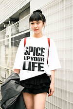 藤井 さくらさん - ザラ(ZARA)、エイチ＆エム(H&M)｜渋谷ストリートスナップ2