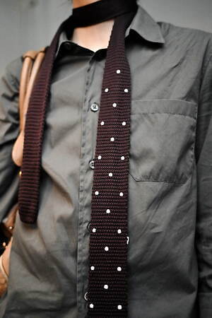 楯石 大悟さん - バレンシアガ(BALENCIAGA)、ダーク ビッケンバーグ(DIRK BIKKEMBERGS)｜渋谷ストリートスナップ - 写真3