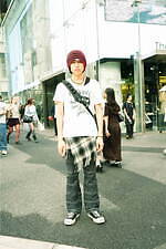重國 昂大さん - ヒステリックグラマー(HYSTERIC GLAMOUR)、コンバース(CONVERSE)｜原宿ストリートスナップ1