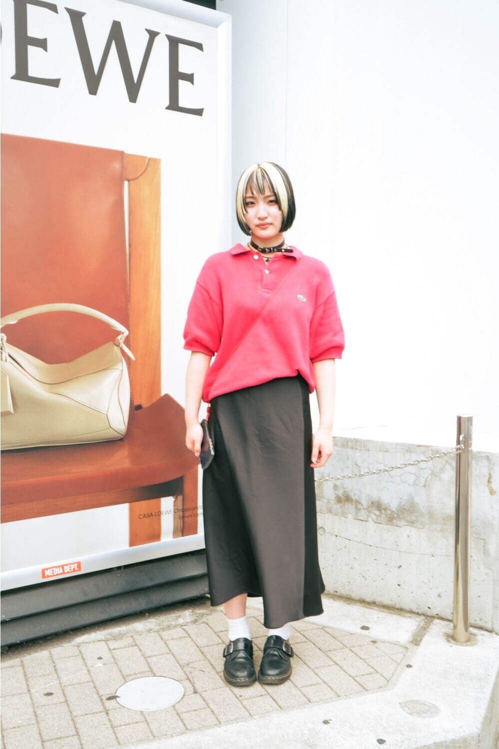和田 理沙さん - ラコステ(LACOSTE)、ユニクロ(UNIQLO)｜原宿ストリートスナップ1