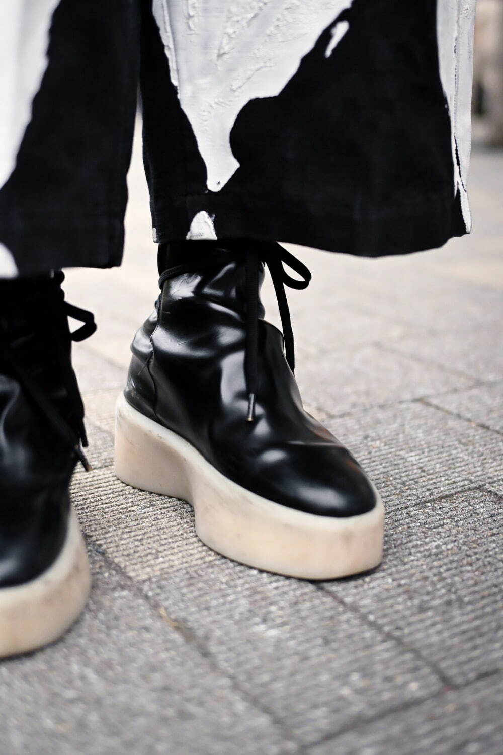 清水 冬真さん - モンクレール(MONCLER)、アンダーカバー(UNDERCOVER)｜原宿ストリートスナップ4