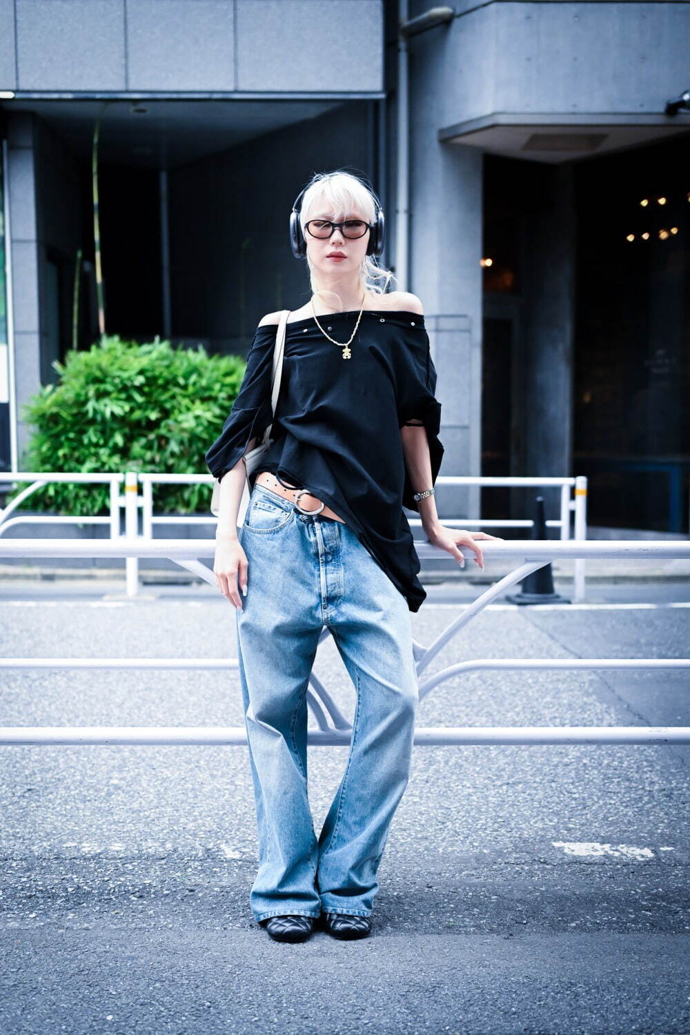 安光 春菜さん - ボッテガ・ヴェネタ(BOTTEGA VENETA)、クルース(CLUSE)｜渋谷ストリートスナップ - 写真6