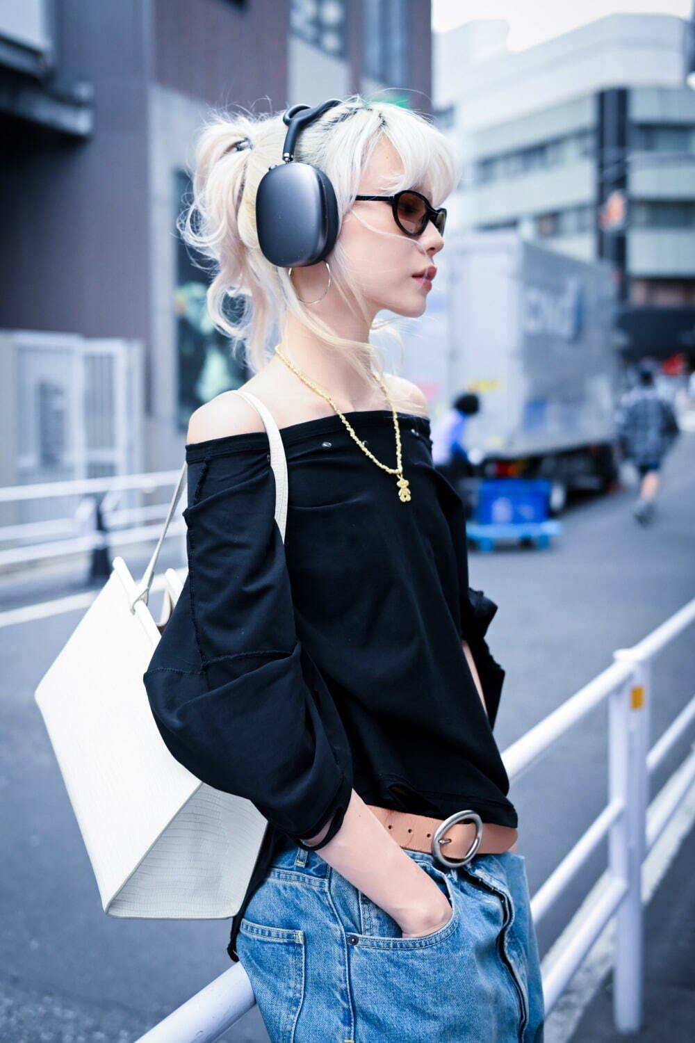 安光 春菜さん - ボッテガ・ヴェネタ(BOTTEGA VENETA)、クルース(CLUSE)｜渋谷ストリートスナップ - 写真7
