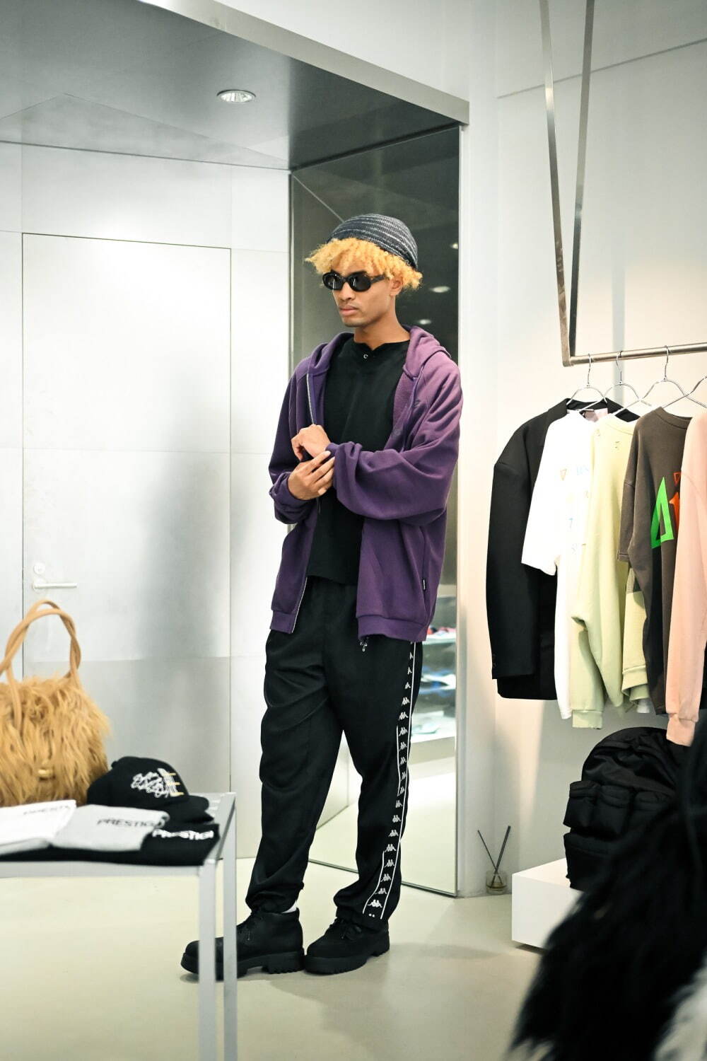 TAKUMAさん - カッパ(Kappa)、ティンバーランド(Timberland)｜原宿ストリートスナップ1
