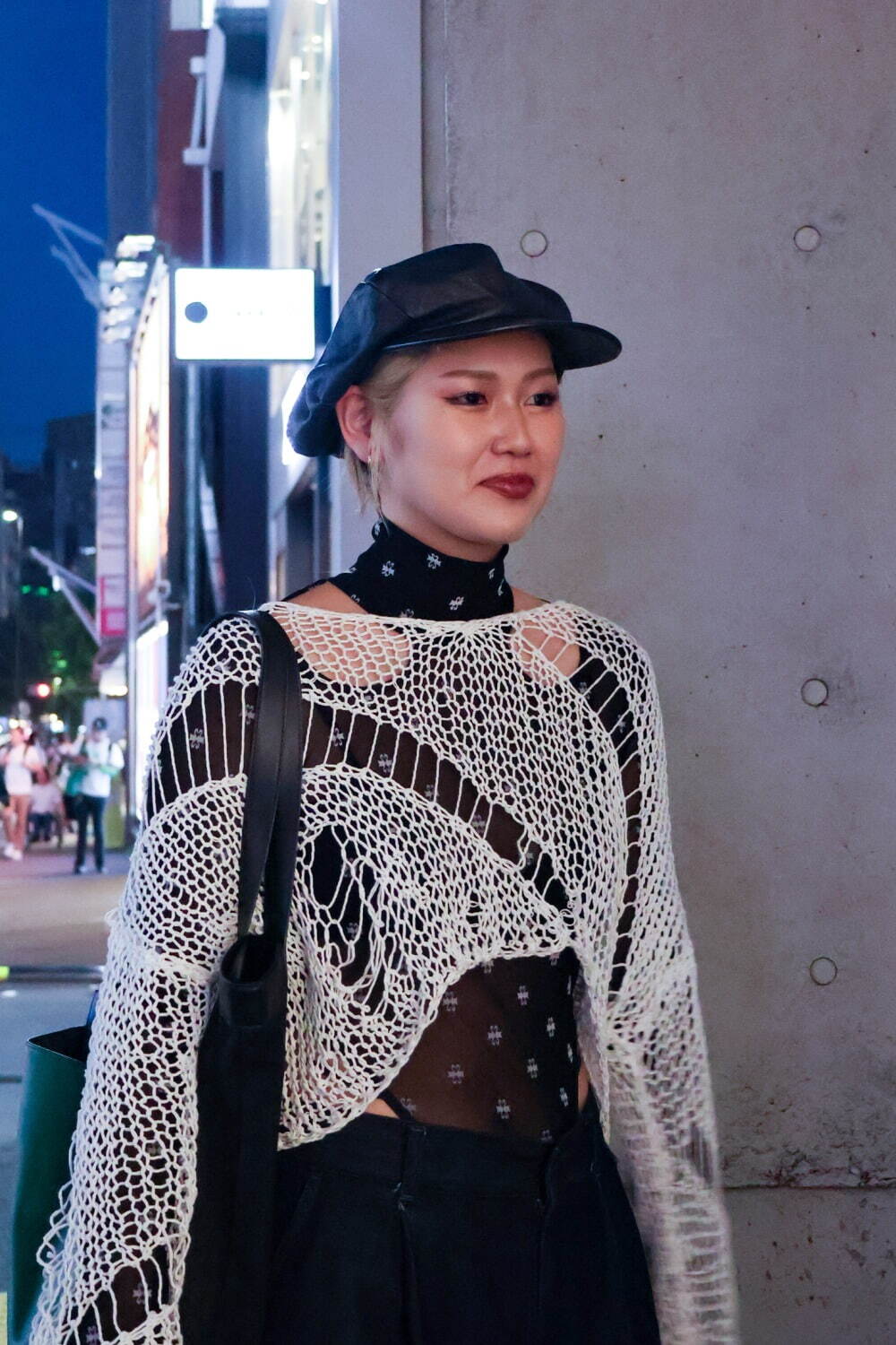 井上 唯さん - アンスリード(UN3D.)、ソリン(SORIN)｜原宿ストリートスナップ - 写真2