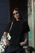 Katariina Kuusikeroさん - ウィークデイ(Weekday)、ニューバランス(New Balance)｜原宿ストリートスナップ2