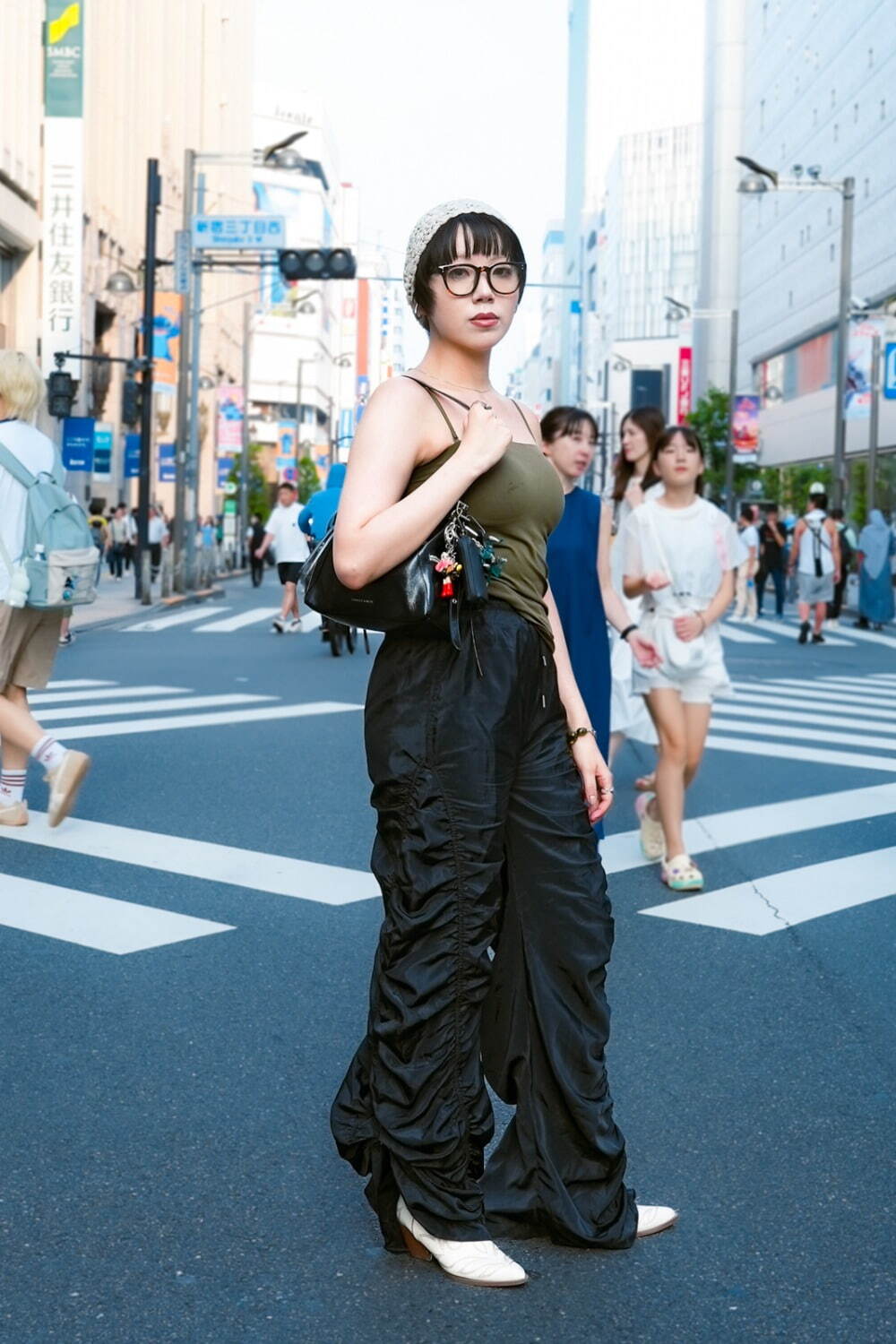 市川さん - ユニクロ(UNIQLO)、ジーナシス(JEANASIS)｜新宿ストリートスナップ1