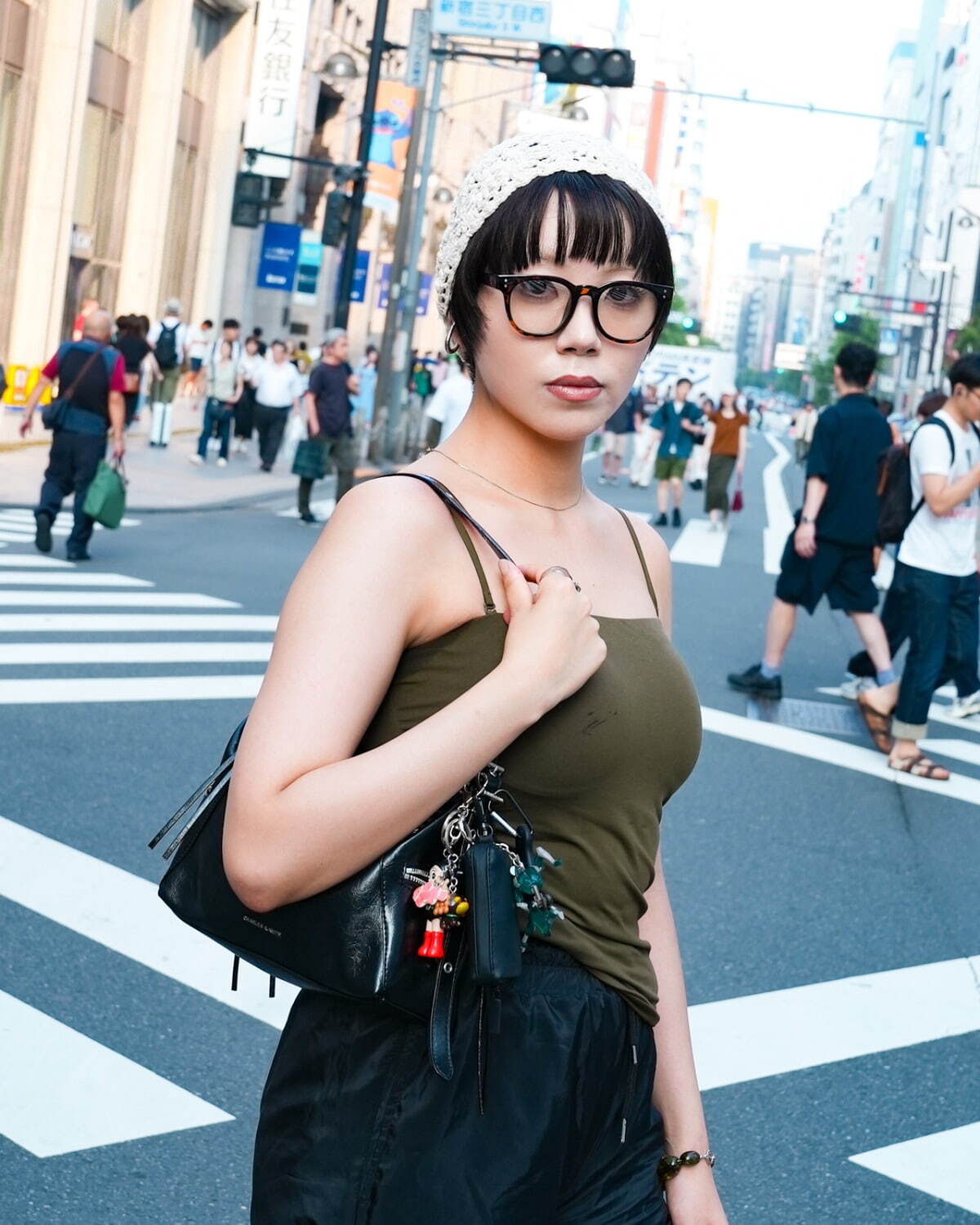 市川さん - ユニクロ(UNIQLO)、ジーナシス(JEANASIS)｜新宿ストリートスナップ - 写真3