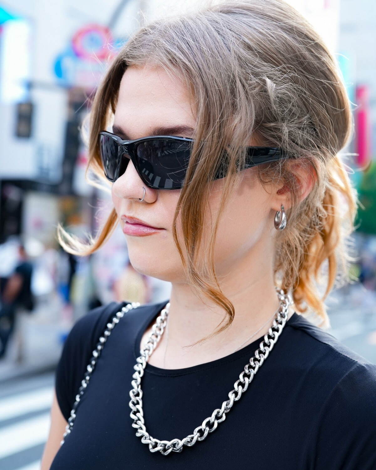 ドミニカさん - プレイ・コム デ ギャルソン(PLAY COMME des GARÇONS)、プル＆ベアー(PULL&BEAR)｜新宿ストリートスナップ - 写真4