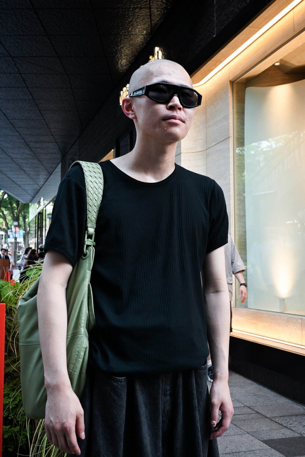 レンさん - グイディ(GUIDI)、ボッテガ・ヴェネタ(BOTTEGA VENETA)｜青山・表参道ストリートスナップ2