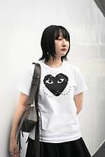 松﨑 さくらさん - プレイ・コム デ ギャルソン(PLAY COMME des GARÇONS)、コム デ ギャルソン(COMME des GARÇONS)｜青山・表参道ストリートスナップ4