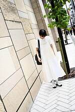 石月 彩色羽さん - タオ(TAO)、ナイキ(NIKE)｜銀座ストリートスナップ3