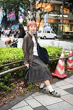 moriさん - トリコ ・コム デ ギャルソン(trict COMME des GARÇONS)、テンベア(TEMBEA)｜原宿ストリートスナップ1