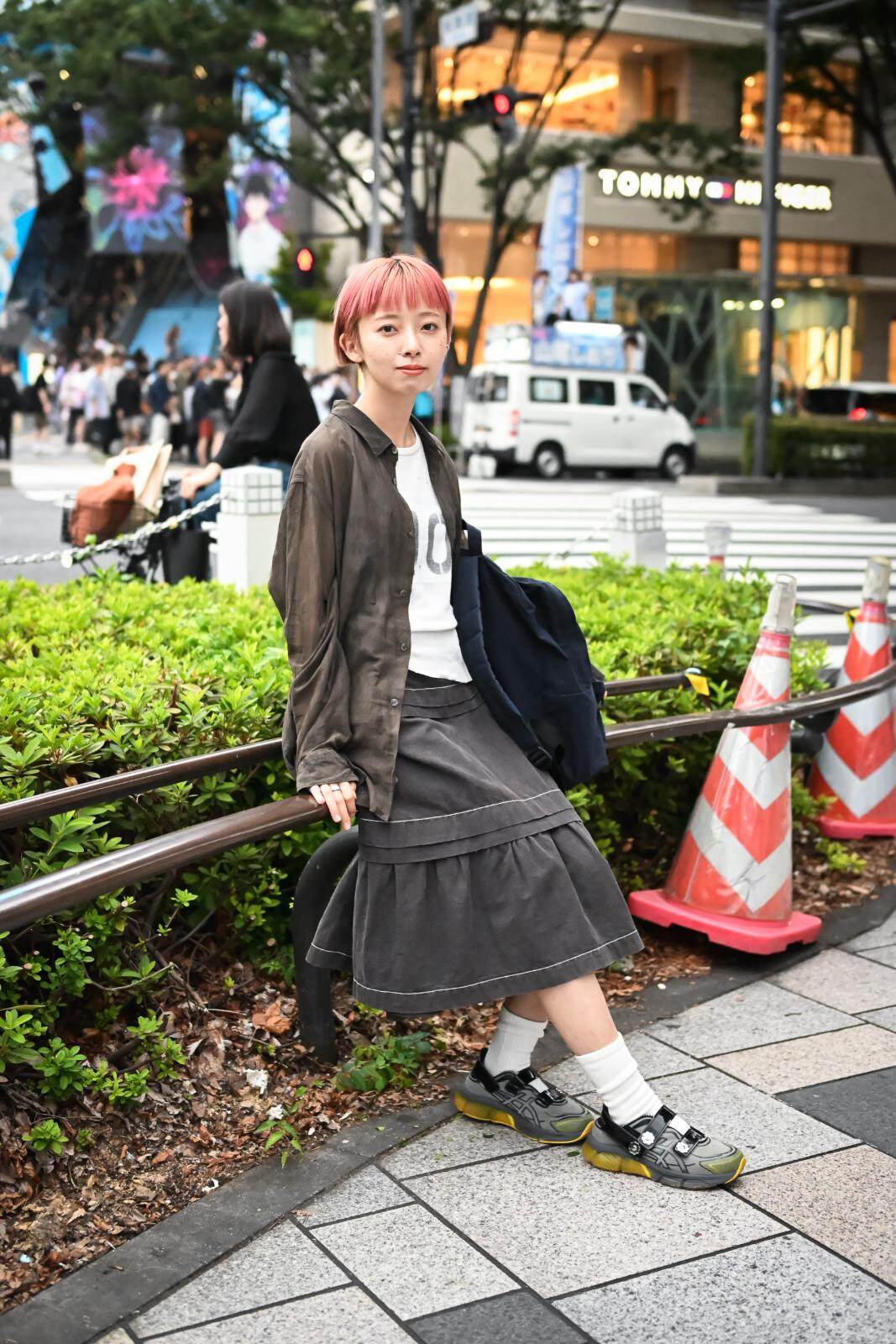 moriさん - トリコ ・コム デ ギャルソン(trict COMME des GARÇONS)、テンベア(TEMBEA)｜原宿ストリートスナップ1