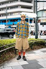 石川 峻さん - サロモン(SALOMON)、トム フォード アイウェア(TOM FORD EYEWEAR)｜原宿ストリートスナップ1