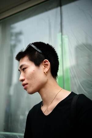 拓樹さん - A|X アルマーニ エクスチェンジ(A|X ARMANI EXCHANGE)、ポーター(PORTER)｜原宿ストリートスナップ - 写真7