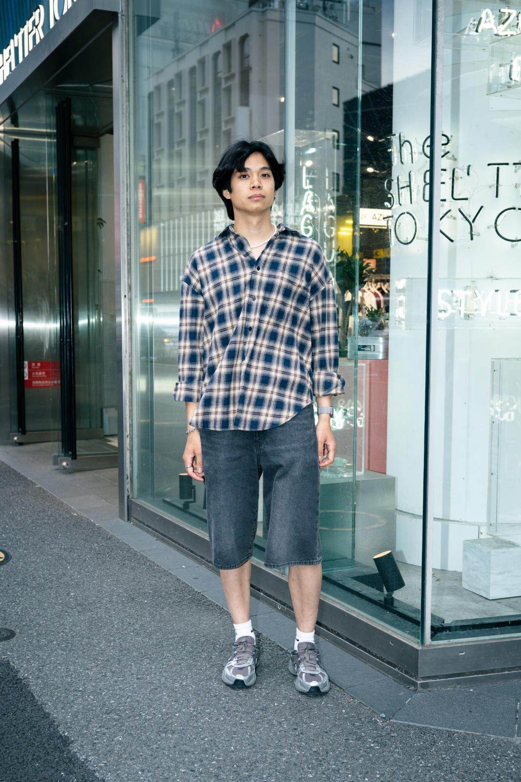 石原 絢士さん - フリークス ストア(FREAK'S STORE)、ユニクロ(UNIQLO)｜原宿ストリートスナップ1