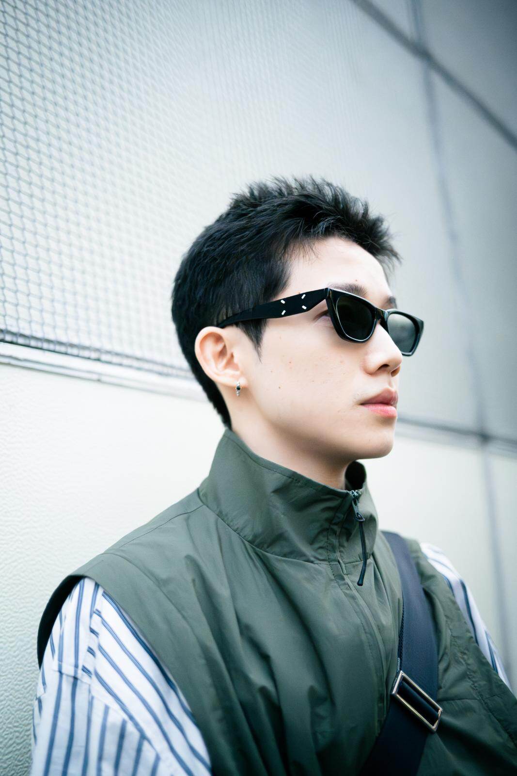 Zhijian Chenさん - エビコン(EVCON)、ディッキーズ(Dickies)｜原宿ストリートスナップ - 写真7