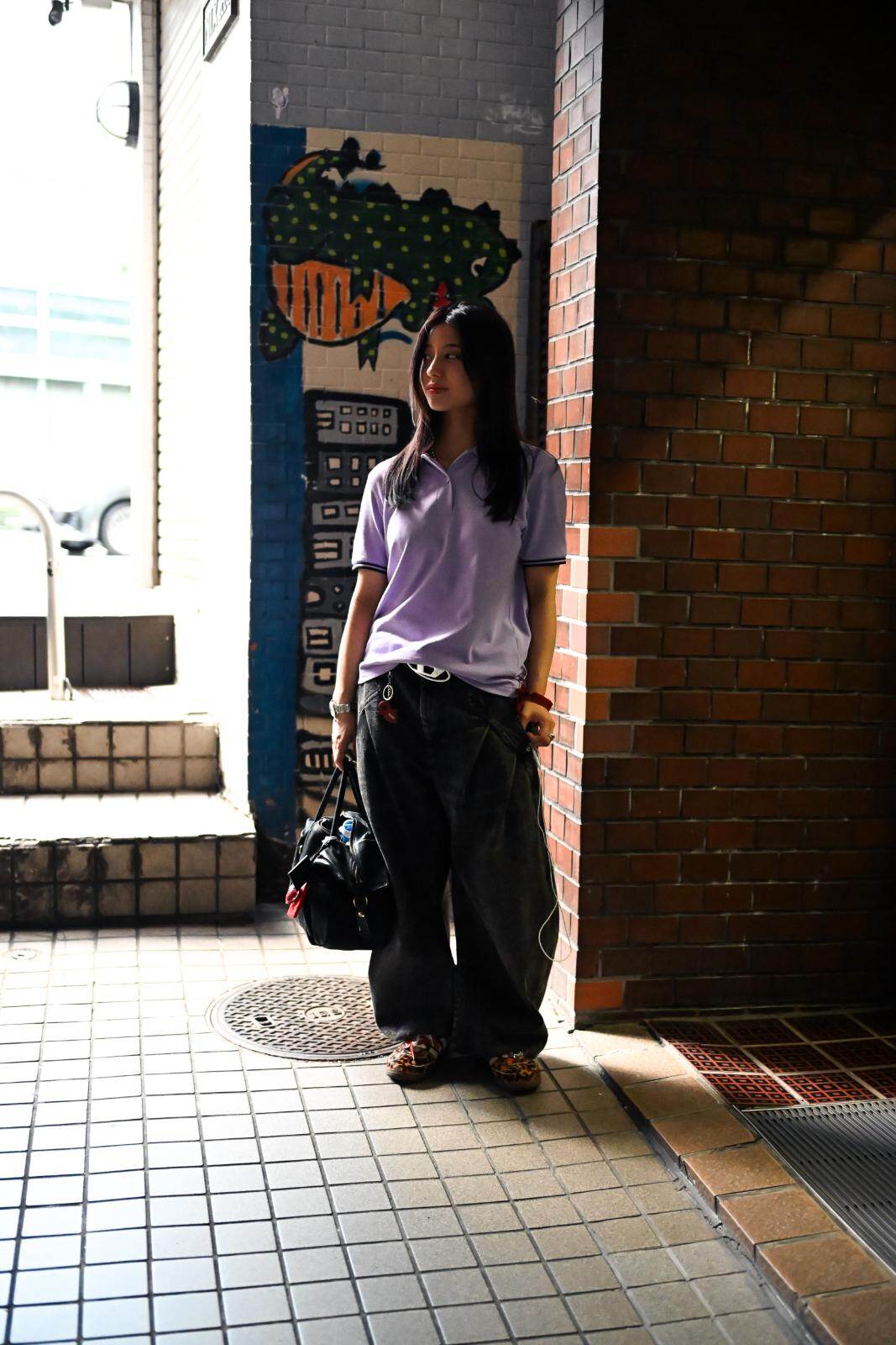 川口 エリーザさん - アディダス(adidas)、フレッドペリー(FRED PERRY)｜原宿ストリートスナップ3