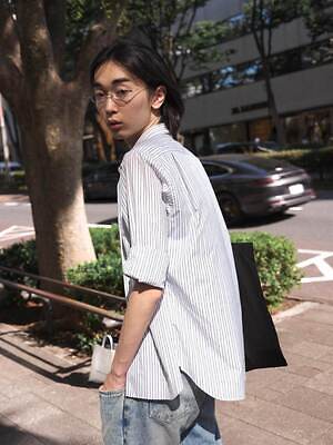 Ren Oriyamaさん - メゾン マルジェラ(Maison Margiela)、クレージュ(Courrèges)｜青山・表参道ストリートスナップ - 写真11