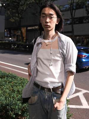 Ren Oriyamaさん - メゾン マルジェラ(Maison Margiela)、クレージュ(Courrèges)｜青山・表参道ストリートスナップ - 写真4