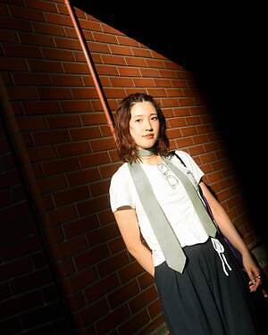 角田 真理さん - エイチ＆エム(H&M)、エムエム6 メゾン マルジェラ(MM6 Maison Margiela)｜中目黒ストリートスナップ - 写真3