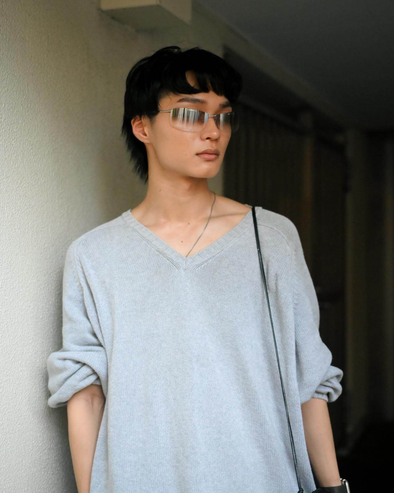 木嶋 凱人さん - 古着(ユーズド)(USED)、オニツカタイガー(Onitsuka Tiger)｜奥渋・下北沢ストリートスナップ - 写真4