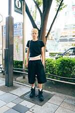 高峰 陸さん - ユニクロ(UNIQLO)、ティンバーランド(Timberland)｜原宿ストリートスナップ1