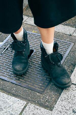 高峰 陸さん - ユニクロ(UNIQLO)、ティンバーランド(Timberland)｜原宿ストリートスナップ - 写真3