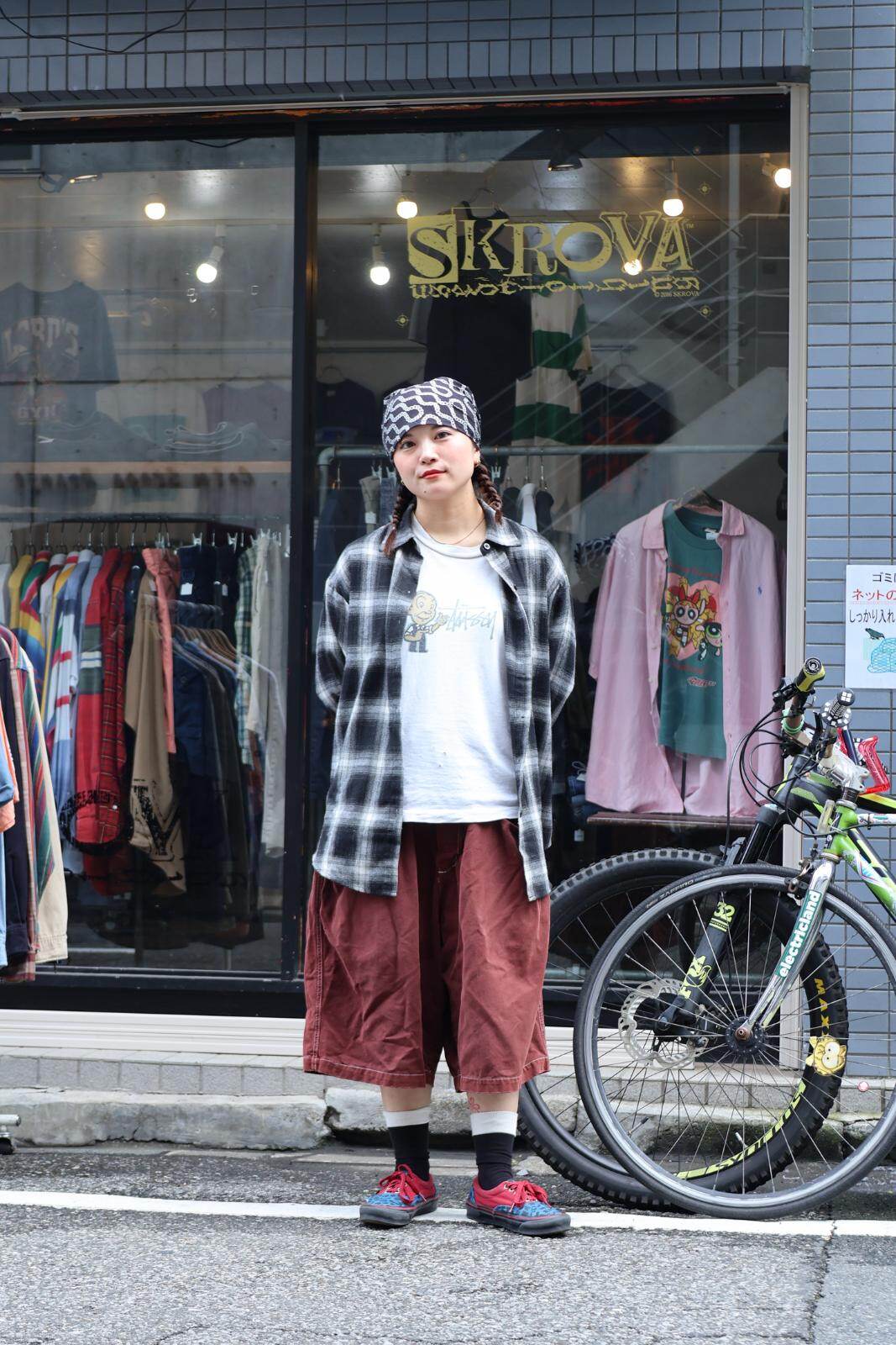 石﨑 楓さん - ステューシー(STÜSSY)、シュプリーム(Supreme)｜奥渋・下北沢ストリートスナップ1