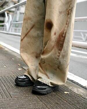 西村 百永さん - アキコアオキ(AKIKOAOKI)｜渋谷ストリートスナップ - 写真3