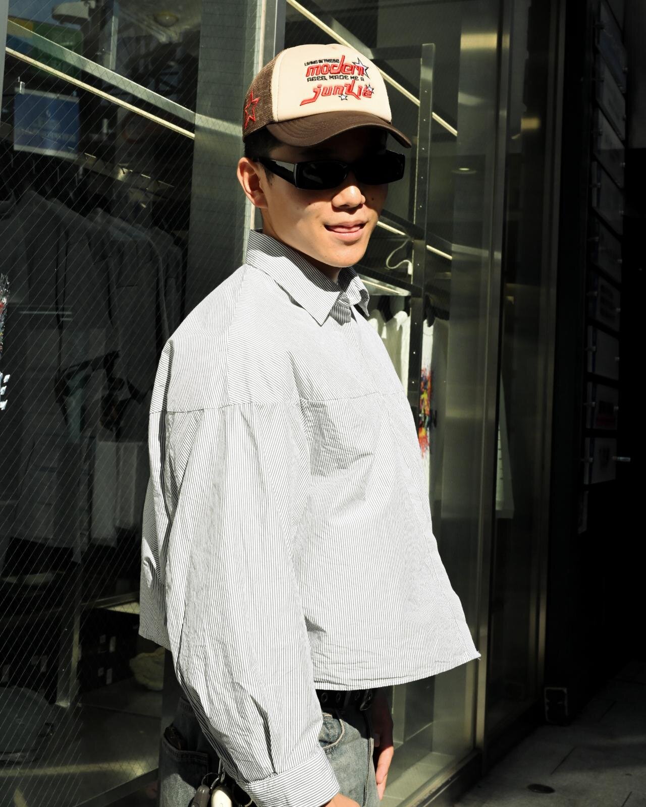田口 皇輔さん - ユニクロ(UNIQLO)、ナイキ(NIKE)｜原宿ストリートスナップ - 写真3