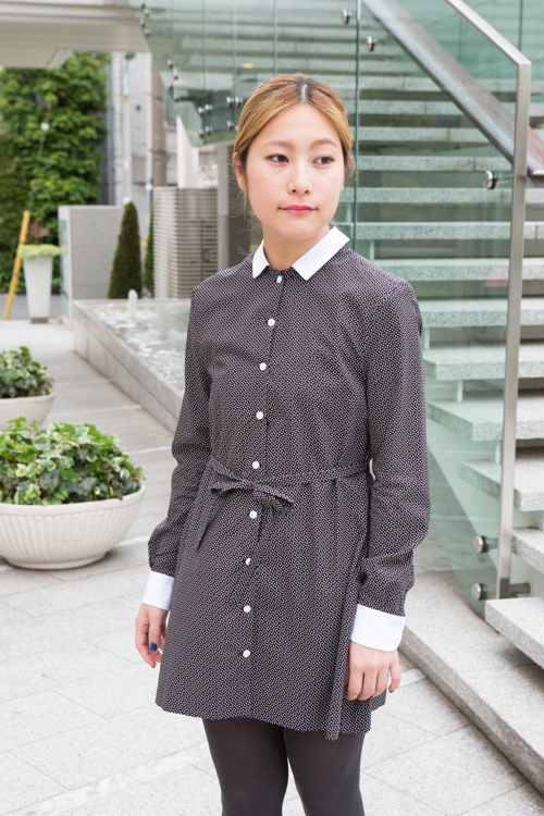 陣内 みなみさん - メゾン キツネ(Maison Kitsuné)、セリーヌ(CELINE)｜青山・表参道ストリートスナップ - 写真1