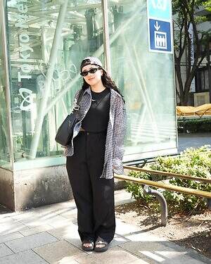 赤埴 晴香さん - ナイキ(NIKE)、クロックス(crocs)｜原宿ストリートスナップ - 写真1