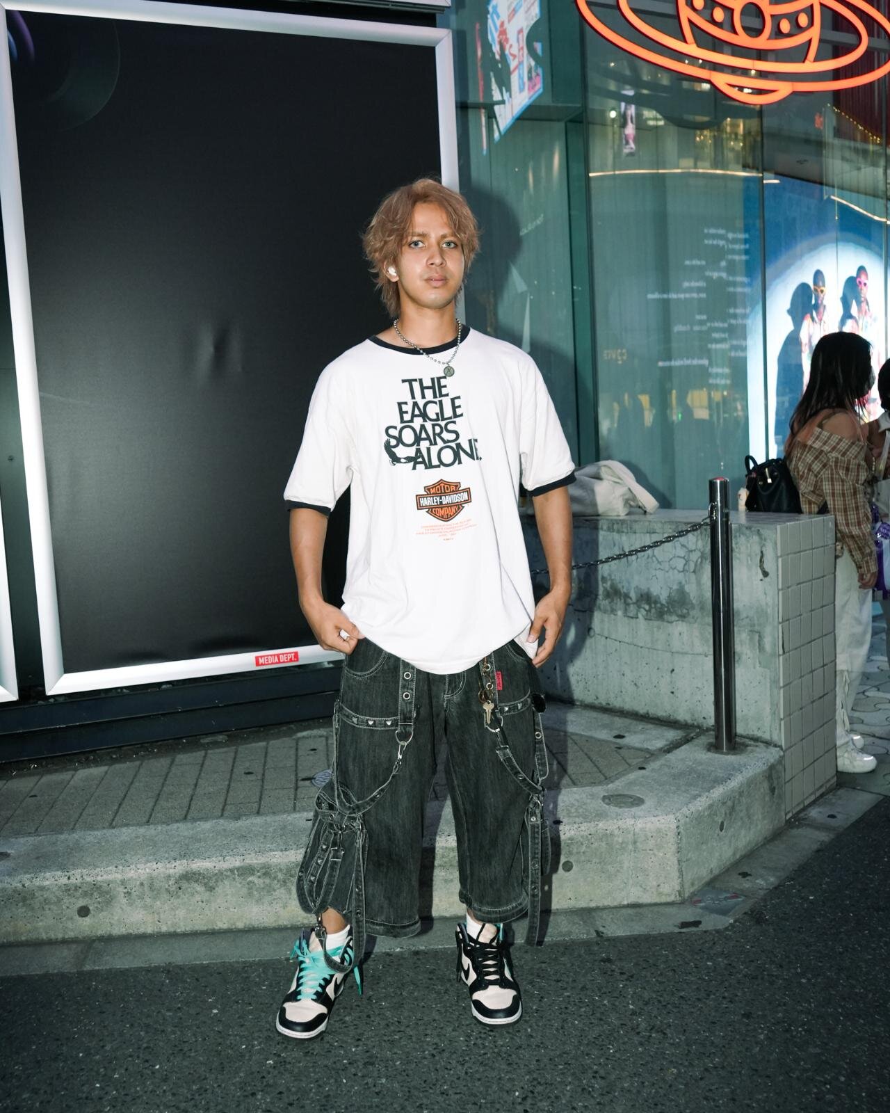 Renさん - ハーレーダビッドソン(Harley-Davidson)、ナイキ(NIKE)｜原宿ストリートスナップ1