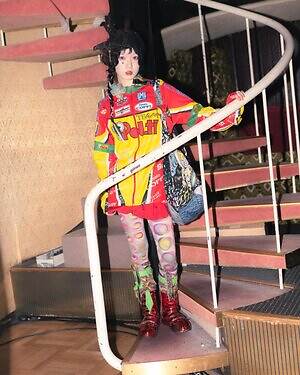 Xiaquaさん - 古着(ユーズド)(USED)、ジュンヤ ワタナベ(JUNYA WATANABE)｜上野周辺ストリートスナップ - 写真2