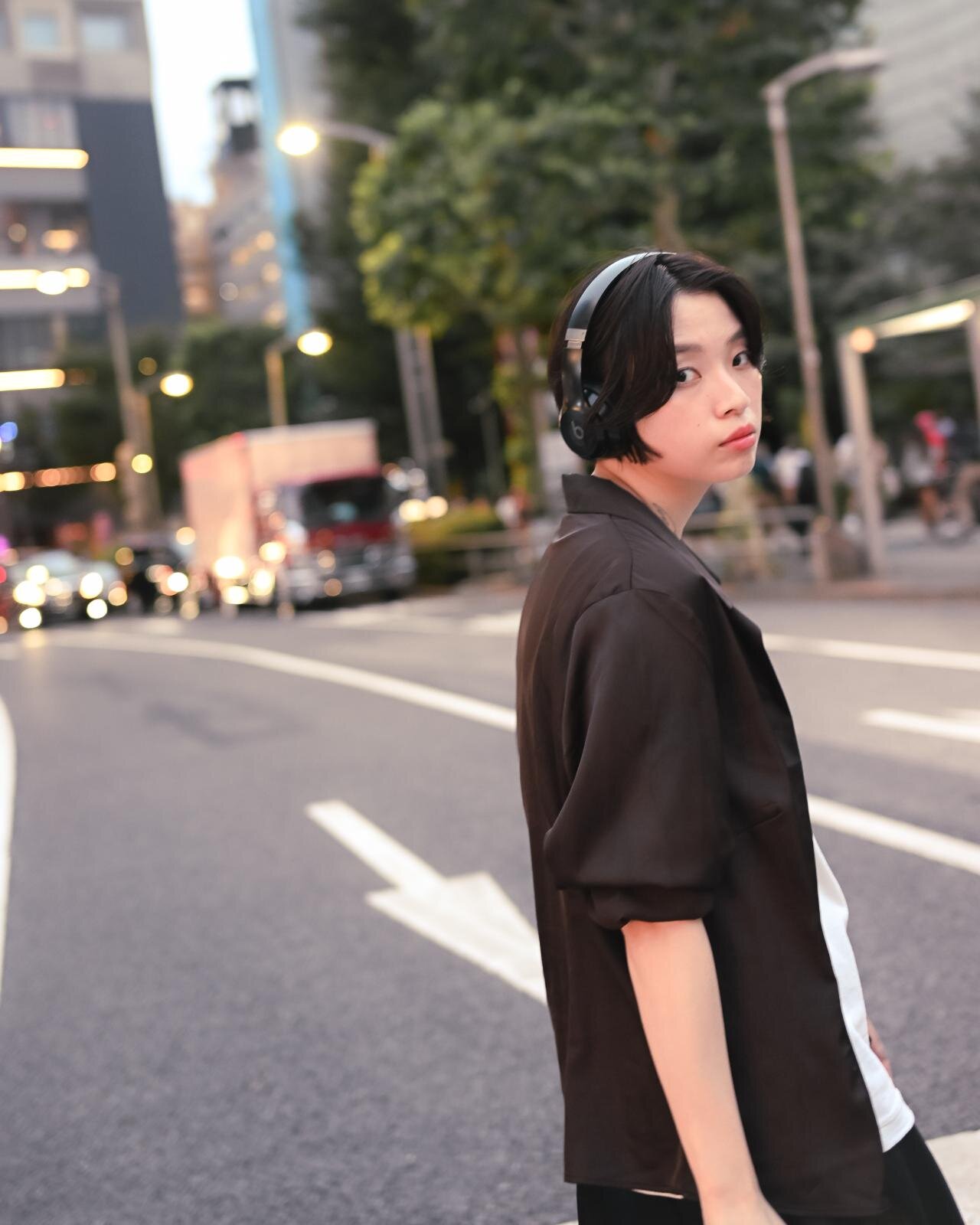 AYUMIさん - エイチ＆エム(H&M)、イウエン マトフ(AEWEN MATOPH)｜渋谷ストリートスナップ - 写真4