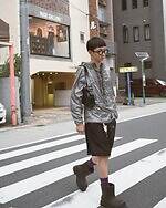 岩本 楓真さん - ジンズ(JINS)、バレンシアガ(BALENCIAGA)｜渋谷ストリートスナップ5