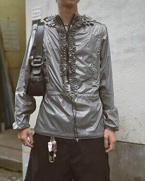 岩本 楓真さん - ジンズ(JINS)、バレンシアガ(BALENCIAGA)｜渋谷ストリートスナップ - 写真7