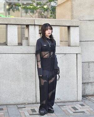 吉田 理紗さん - ハレ(HARE)、プランク プロジェクト(PRANK PROJECT)｜原宿ストリートスナップ - 写真4