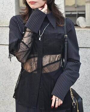 吉田 理紗さん - ハレ(HARE)、プランク プロジェクト(PRANK PROJECT)｜原宿ストリートスナップ - 写真6