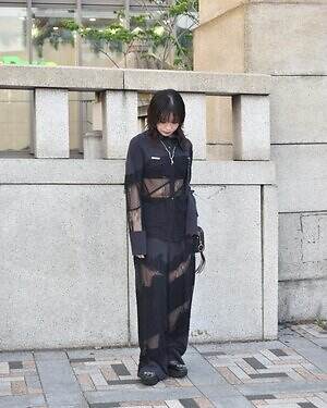 吉田 理紗さん - ハレ(HARE)、プランク プロジェクト(PRANK PROJECT)｜原宿ストリートスナップ - 写真3