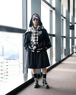 齋藤 龍弥さん - ファセッタズム(FACETASM)、メゾン マルジェラ(Maison Margiela)｜渋谷ストリートスナップ - 写真1