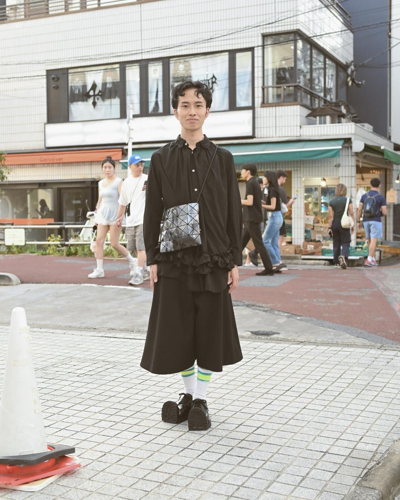 さとう みつあきさん - コム デ ギャルソン・コム デ ギャルソン(COMME des GARÇONS COMME des GARÇONS)、コム デ ギャルソン・オム プリュス(COMME des GARÇONS HOMME PLUS)｜原宿ストリートスナップ1