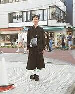 さとう みつあきさん - コム デ ギャルソン・コム デ ギャルソン(COMME des GARÇONS COMME des GARÇONS)、コム デ ギャルソン・オム プリュス(COMME des GARÇONS HOMME PLUS)｜原宿ストリートスナップ1