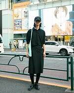 煌明さん - ジャックムス(JACQUEMUS)、アンリアレイジ オム(anrealage homme)｜原宿ストリートスナップ2